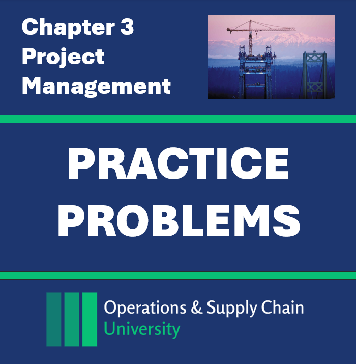 Practice Problems Ch03: Project Management (Digital Download)