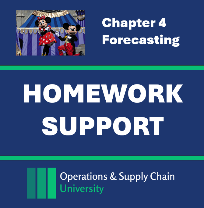 Homework Support Ch04: Forecasting (Digital Download)