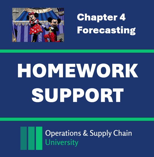 Homework Support Ch04: Forecasting (Digital Download)